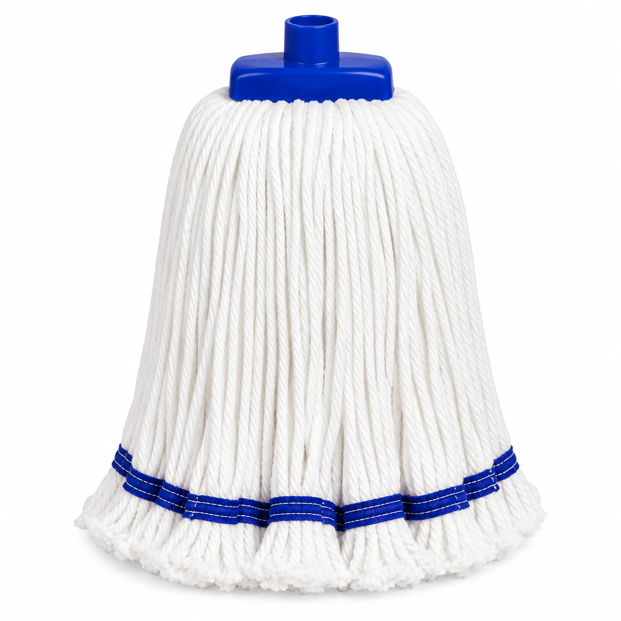 Microfibre Loop Mop 400g - Latest Microfibre Technology (Red & Blue)
