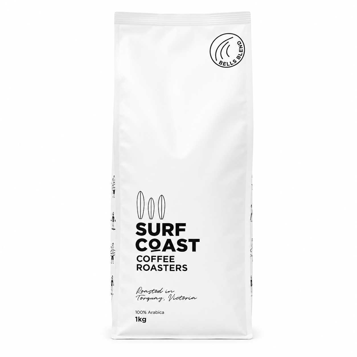 Surfcoast Coffee Roasters Coffee Beans 1kg - Bells & Winkipop Blends