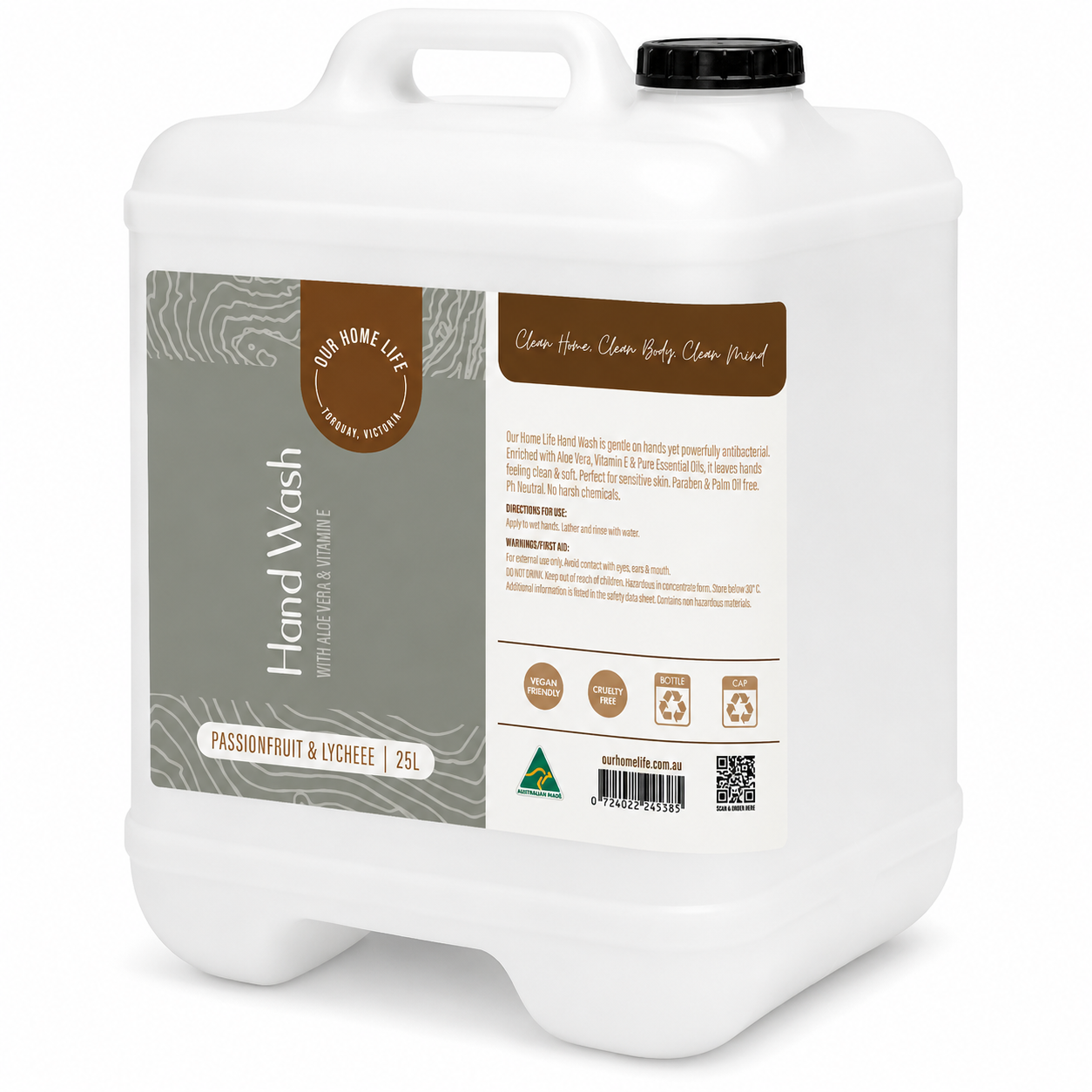 Our Home Life Premium Hand & Body Wash - Luxury Essential Oil Formula