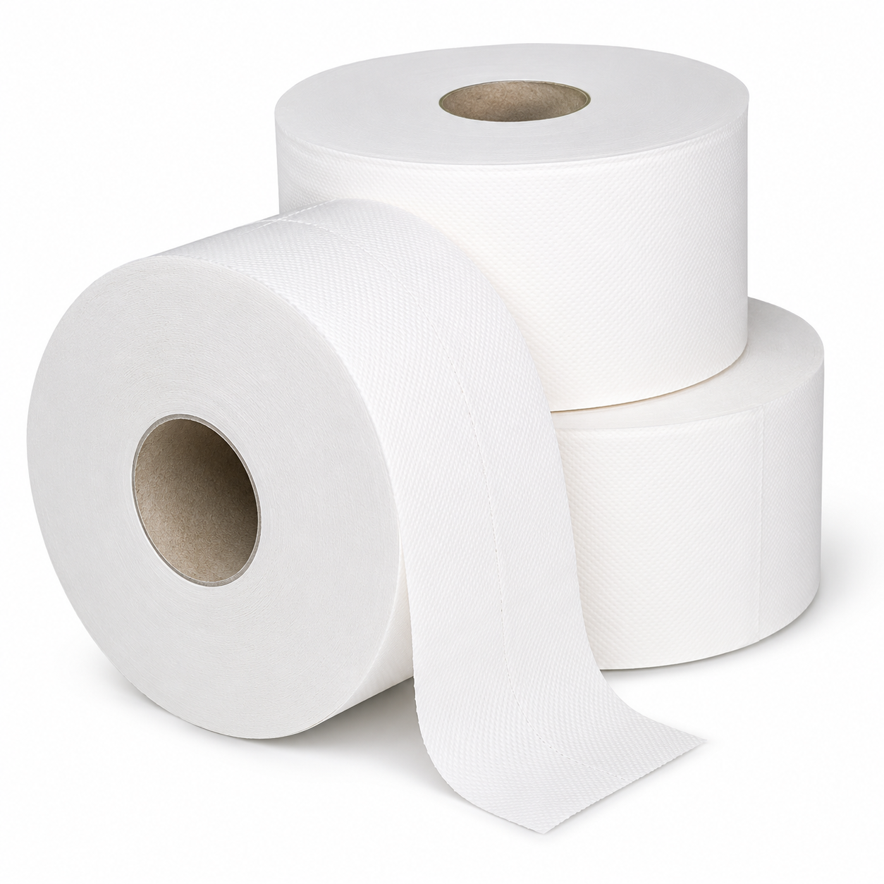 Premium Jumbo Toilet Paper 300m (Bag of 8)
