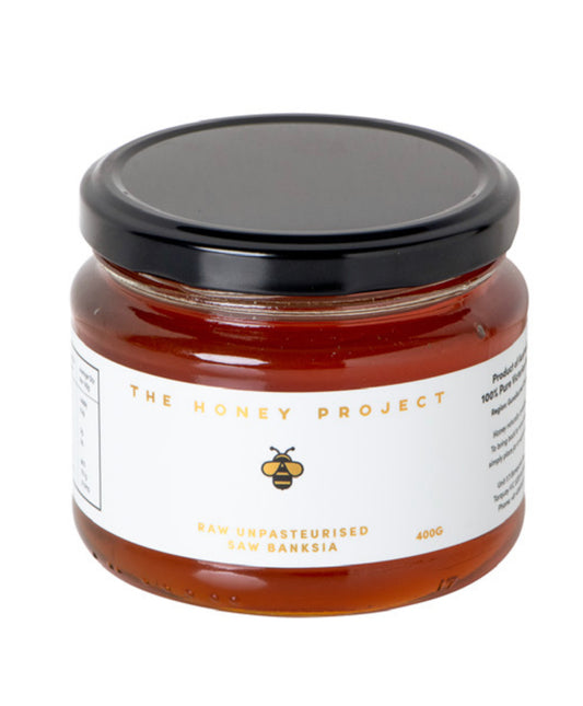 The Honey Project Raw Honey - Saw Banksia HPSB
