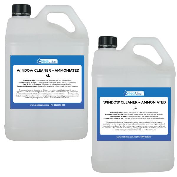 Window Cleaner – Ammoniated (5l & 25l)
