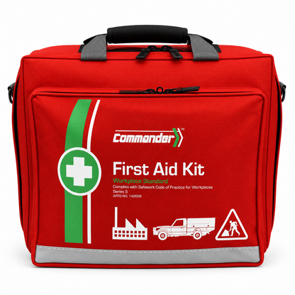 Commander Hospitality Softpack Versatile First Aid Kit - Workplace Standard 34cm x 23cm x 36cm