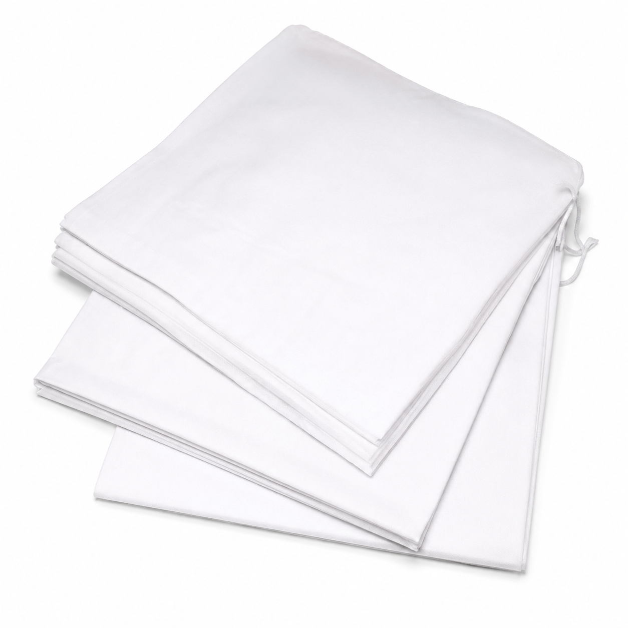 Flat White Paper Bag - Single Lined Greaseproof, Food-Grade
