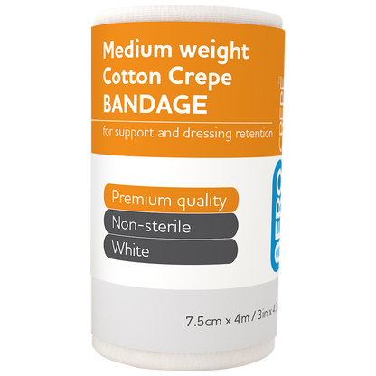 Aerocrepe Medium Cotton Crepe Bandage
