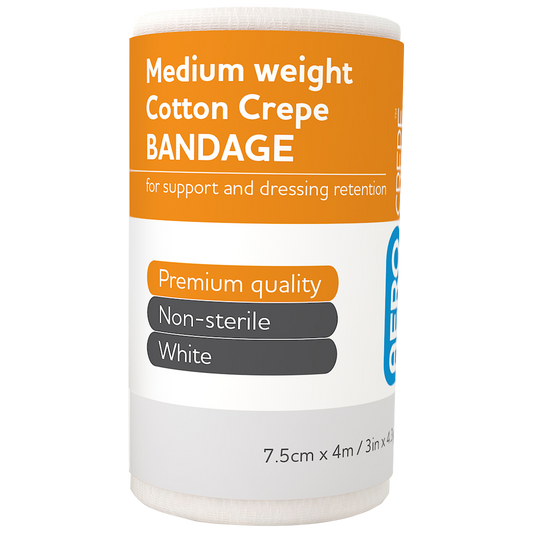 Aerocrepe Medium Cotton Crepe Bandage