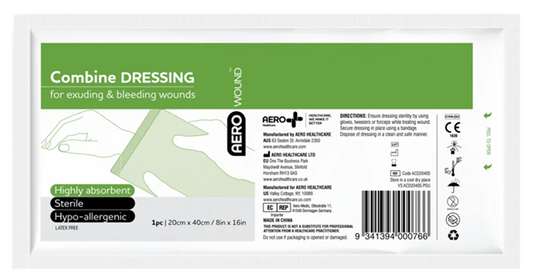 AEROWOUND COMBINE DRESSING 20 X 40CM