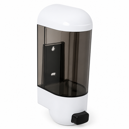 Nab Soap Dispenser – Refillable Amber Transparent 600ml Wall Mount