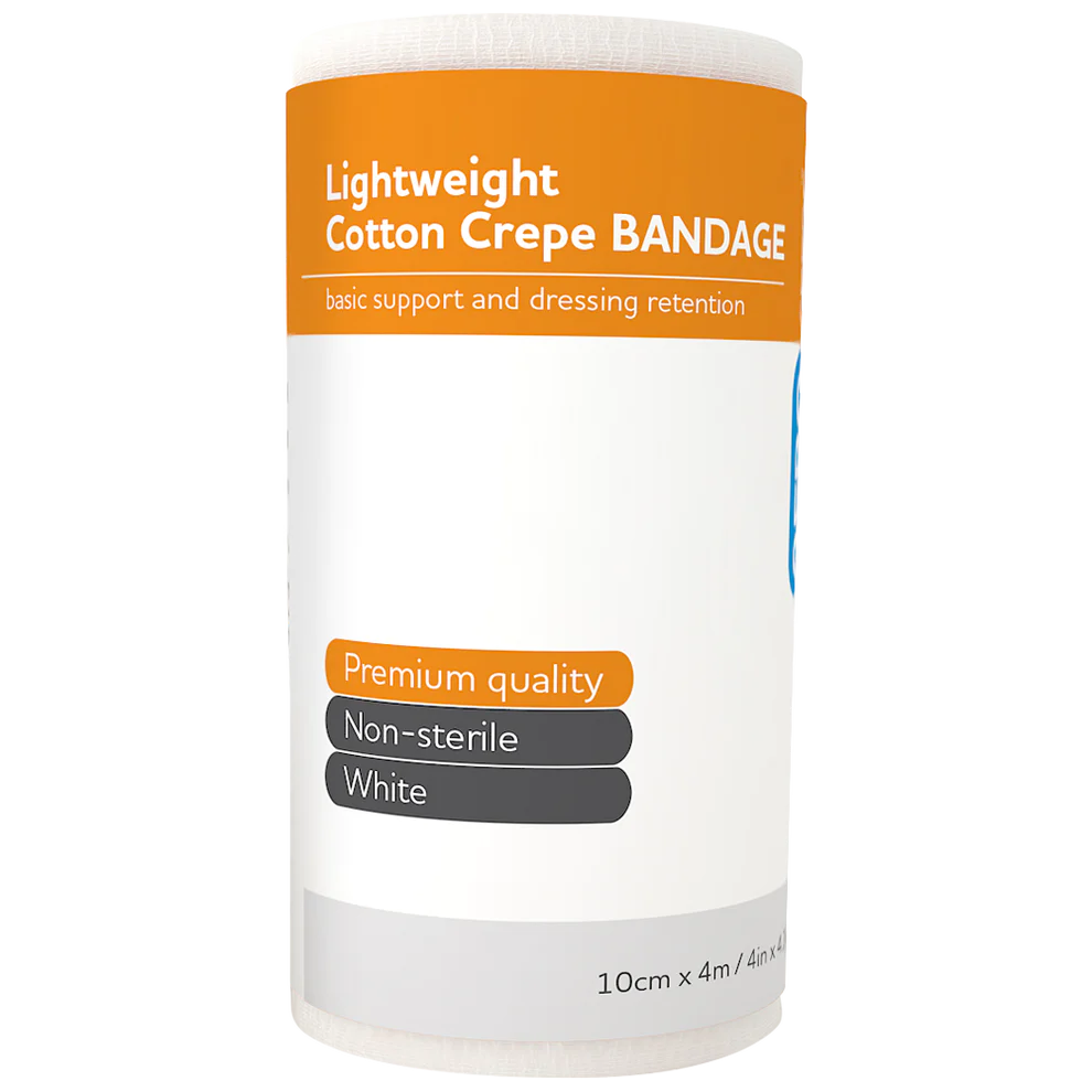 AEROCREPE CREPE LIGHT COTTON BANDAGE 10CM X 4M  SINGLE
