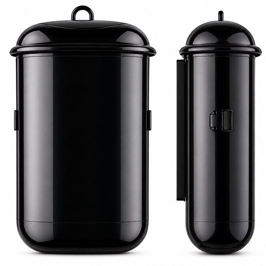 Sanipod Petite Manual Sanitary Disposal Unit – 7L (White & Black)