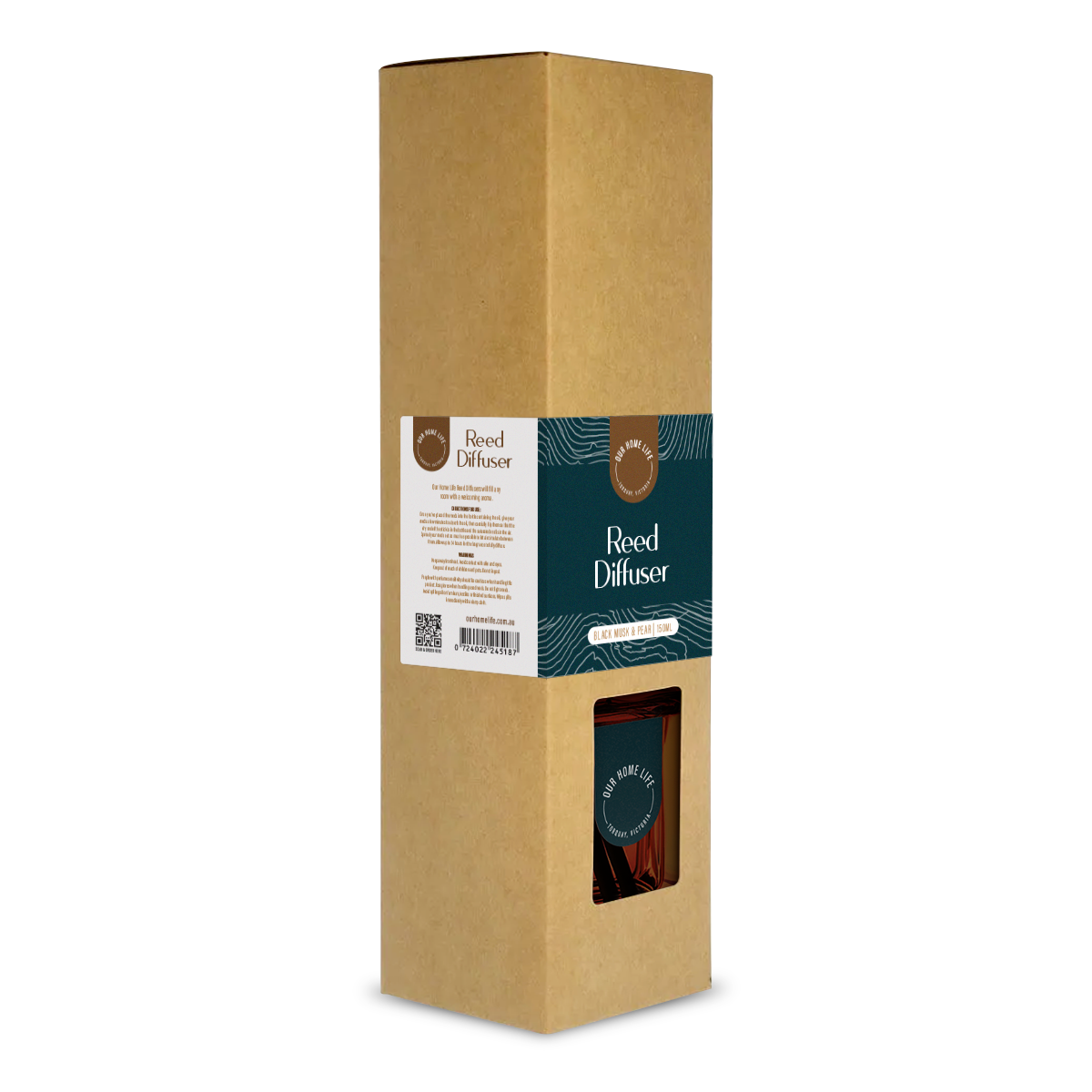 Our Home Life Reed Diffuser - Premium Fragrance Range (150ml)