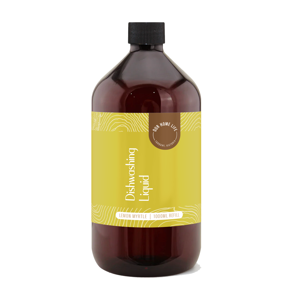Our Home Life Dishwashing Liquid - Lemon Myrtle (500ml, 1L, 5L & 25L)