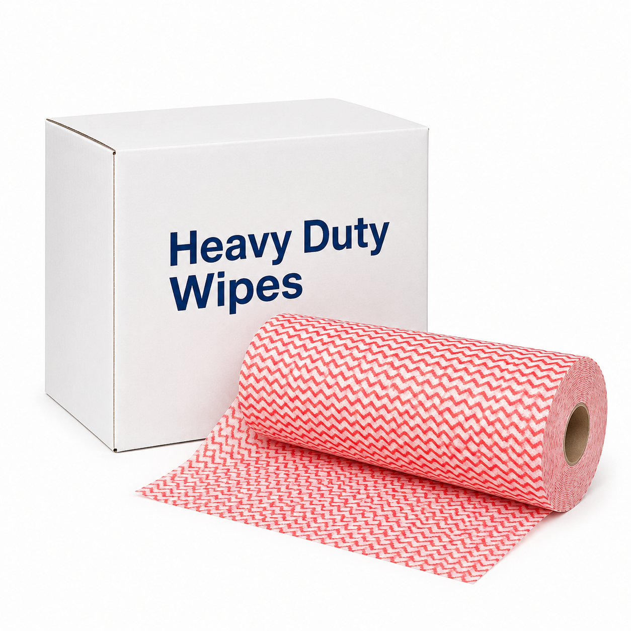 Heavy Duty Roll Wipes – Perforated (Each / Box of 4)