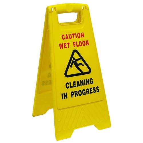 Brutus A-Frame Caution Wet Floor Sign