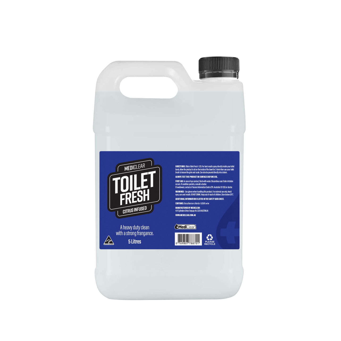 Mediclear Toilet Fresh Toilet Sanitiser & Deodoriser