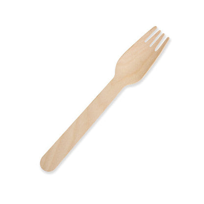 FSC 100% Premium Wooden Cutlery  Coated (Fork, Knife, Spoon & Combo, Box of 1000)