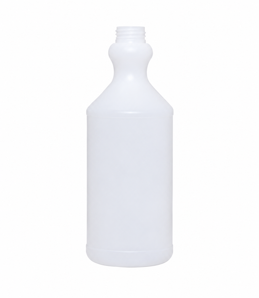 750ml HDPE Spray Bottle – White 28mm Neck (Australian Made)