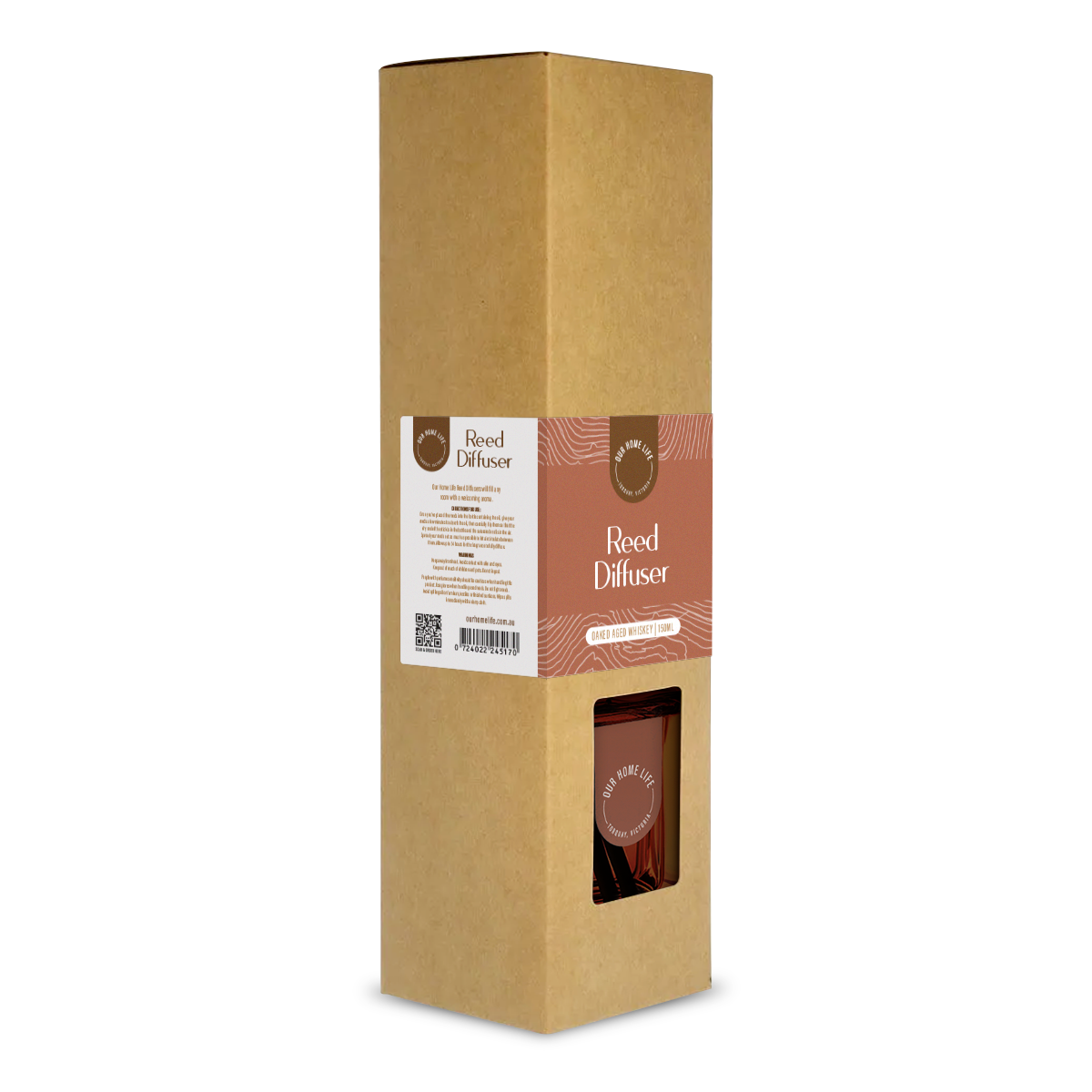 Our Home Life Reed Diffuser - Premium Fragrance Range (150ml)