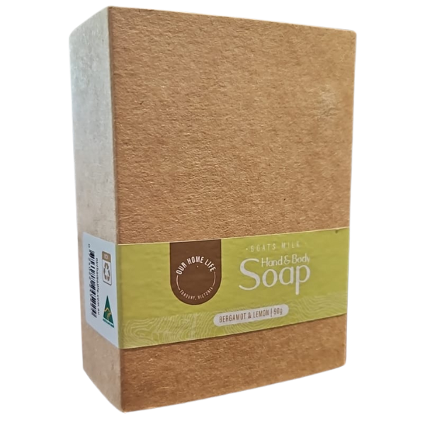 Our Home Life Goat's Milk Hand & Body Bar Soap - 150g (4 Fragrance Options)