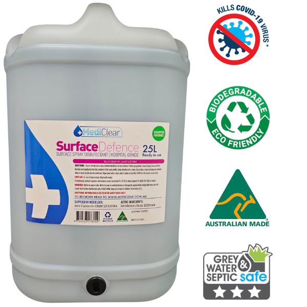 Mediclear Surface Defence Surface Sanitiser & Cleaner