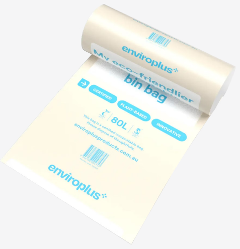 Compostable Bin Liners – Corn Starch Plant-Based (Roll & Carton)