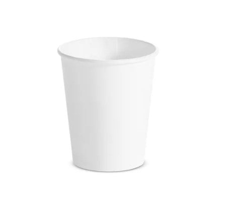 Single Wall Paper Cup Aqueous Lined (4oz - 16oz, Box of 1000)