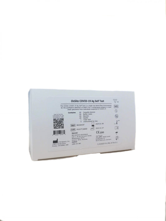 First Aid Rat Test Onsite Nasal Test 20PK Onsit-20-Rat-M