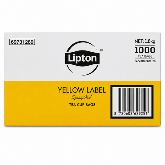 Lipton Black Tea Bags - Bulk Pack (1000 Pack)