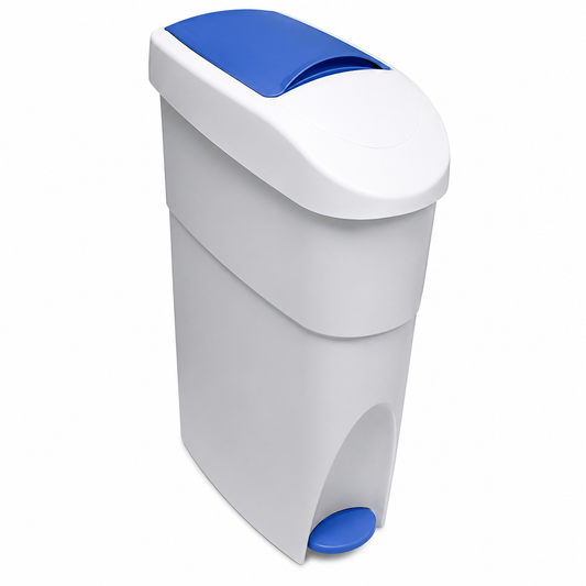 Nab Sanitary Bin - Slimline Pedal Bin 18L