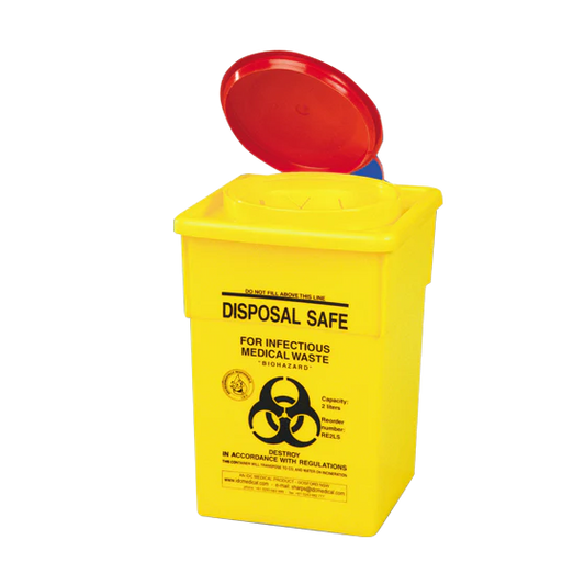 AEROHAZARD SHARPS DISPOSAL BIN - 2L SD2000