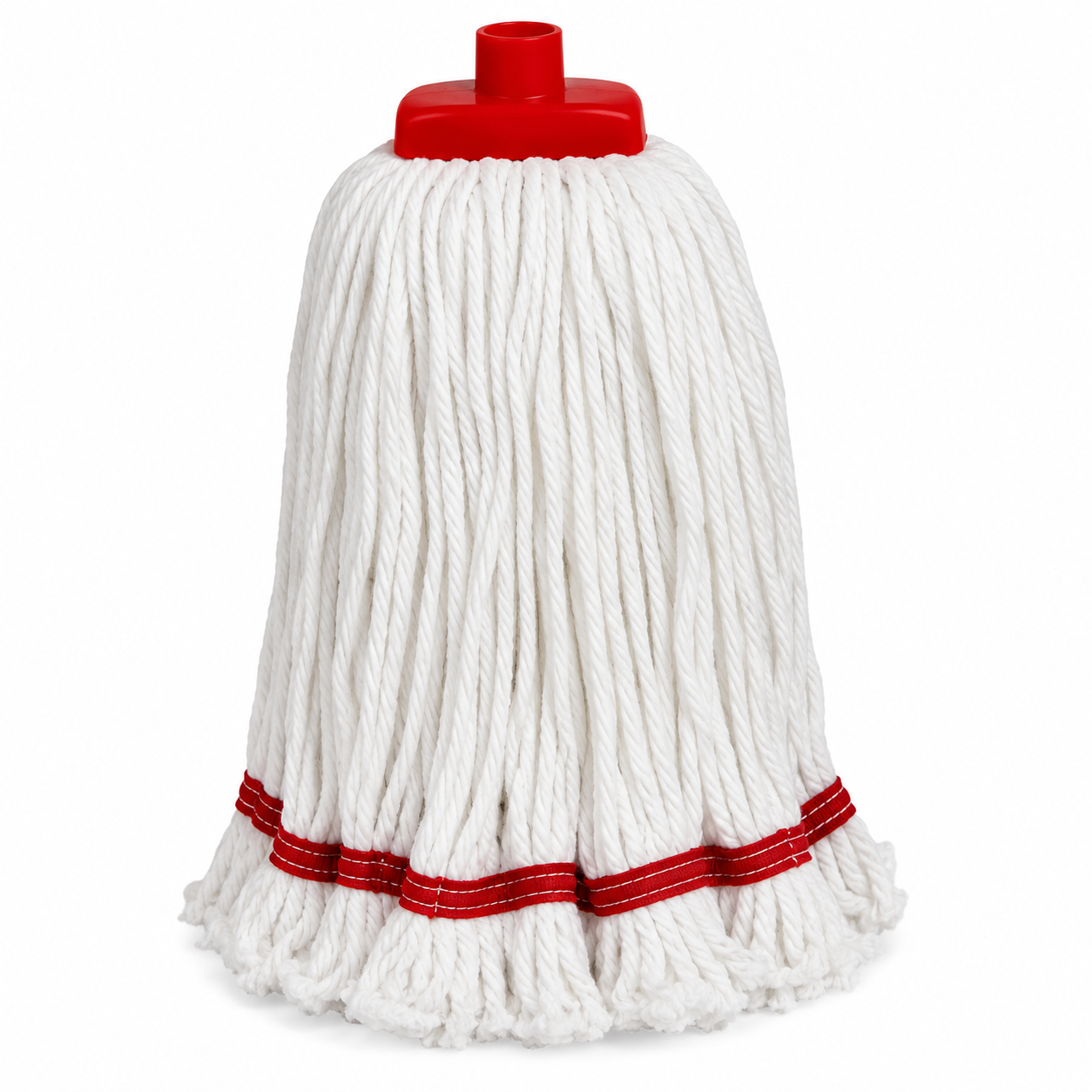 Microfibre Loop Mop 400g - Latest Microfibre Technology (Red & Blue)