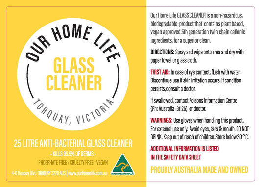 Our Home Life Biodegradable Glass Cleaner