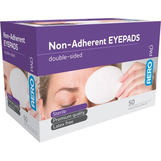 Aeropad Non-Adherent Eye Pads 5.5CM X 7.7CM