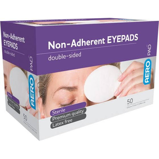Aeropad Non-Adherent Eye Pads 5.5CM X 7.7CM