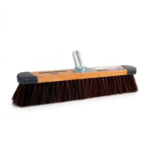 Tradies Mate Timber Broom – Heavy Duty Outdoor PP Bristle 450mm (Australian Made)