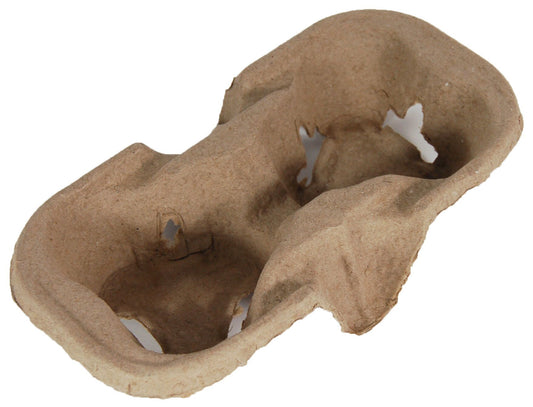 Moulded Fibre Cup Carry Tray