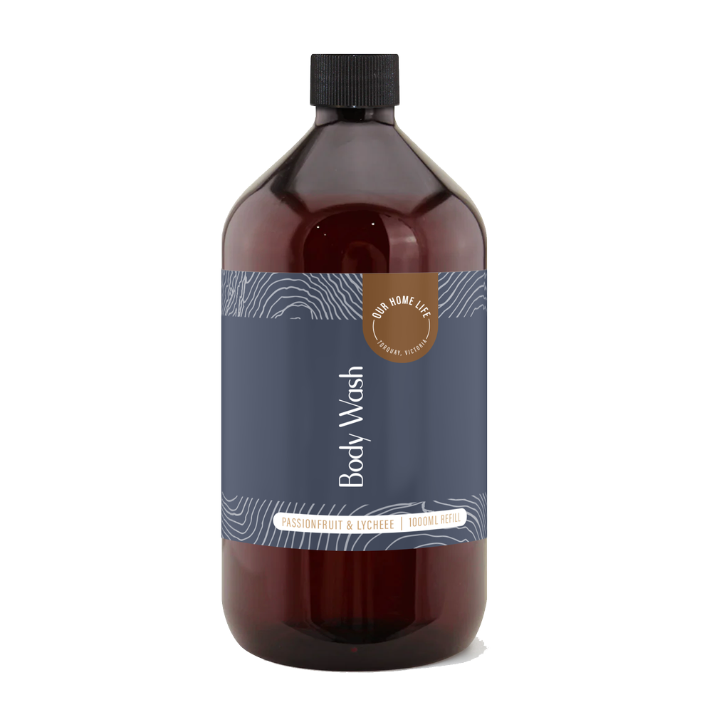 Our Home Life Natural Botanical Body Wash – Aloe Vera & Essential Oil Blend (500ml, 1L, 5L & 25L)