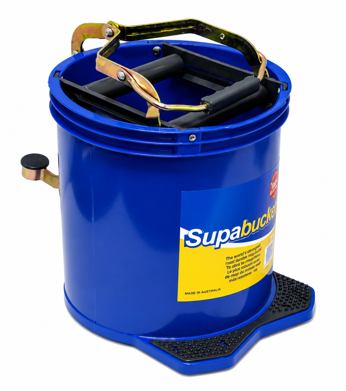 Nab Mop Bucket – Heavy Duty 16L Colour-Coded (Blue, Green, Red & Yellow)