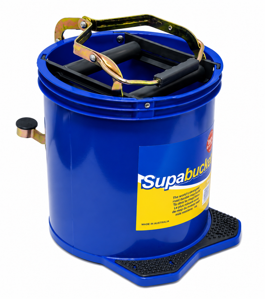 Nab Mop Bucket – Heavy Duty 16L Colour-Coded (Blue, Green, Red & Yellow)
