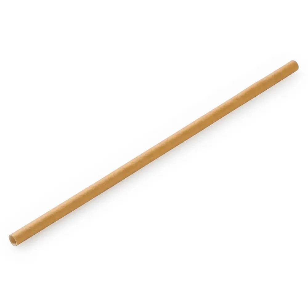 Premium Compostable Kraft Regular Straw 3 Ply