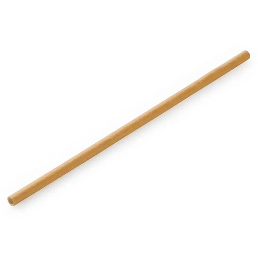 Premium Compostable Kraft Regular Straw 3 Ply