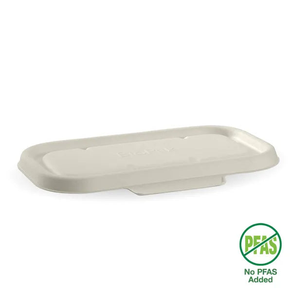 White Plant Fibre Takeaway Lid 750ml & 1000ml