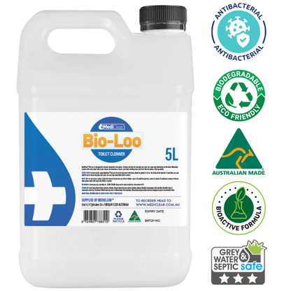 Mediclear Bio-Loo Active Toilet Cleaner - Pine Lime