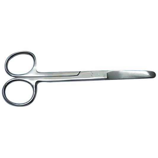 AEROINSTRUMENTS STAINLESS STEEL BLUNT/BLUNT SCISSORS - 13CM - 1 UNIT ASC13