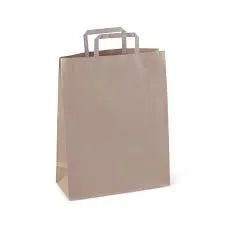 Uber Paper Bag Flat Handle 305 x 180 x 305mm - 250 Bags