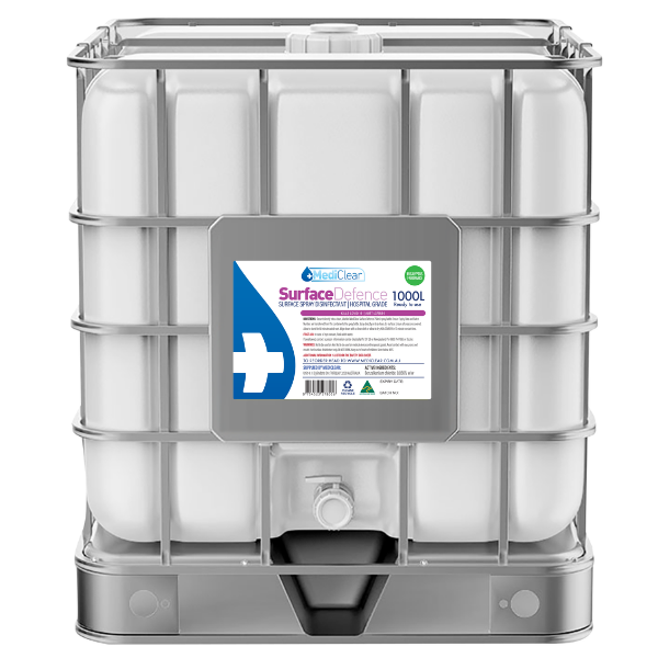 Mediclear Surface Defence Antibacterial Surface Sanitiser & Cleaner - Eucalyptus (750ml, 5L & 25L)