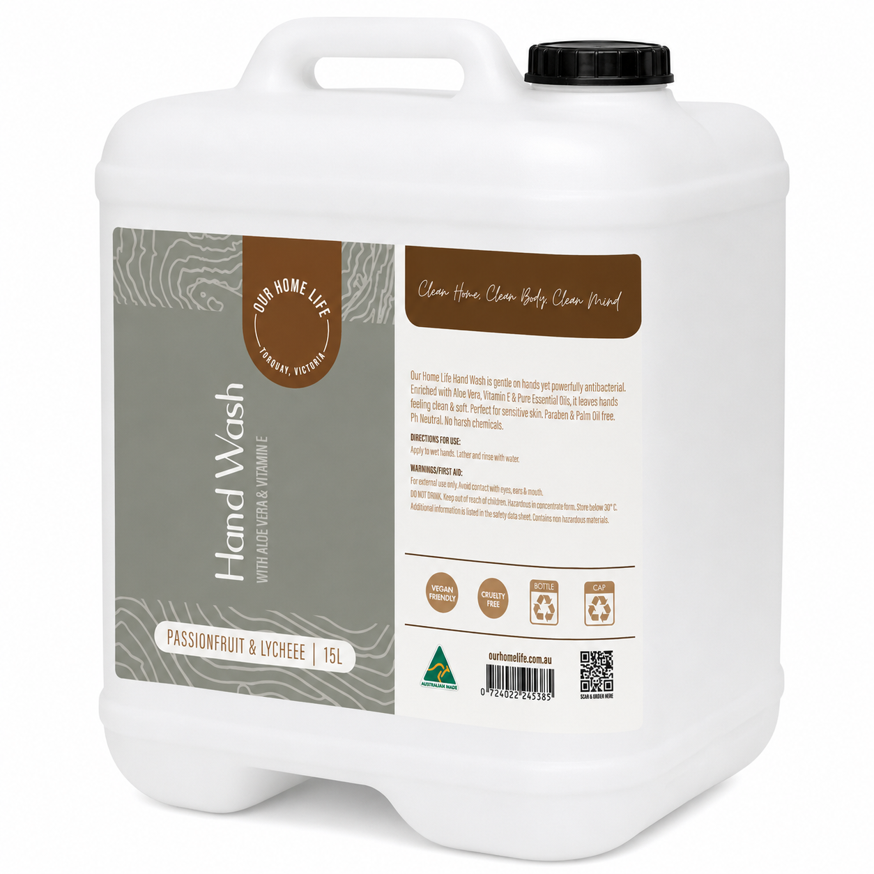 Our Home Life Premium Hand & Body Wash - Luxury Essential Oil Formula
