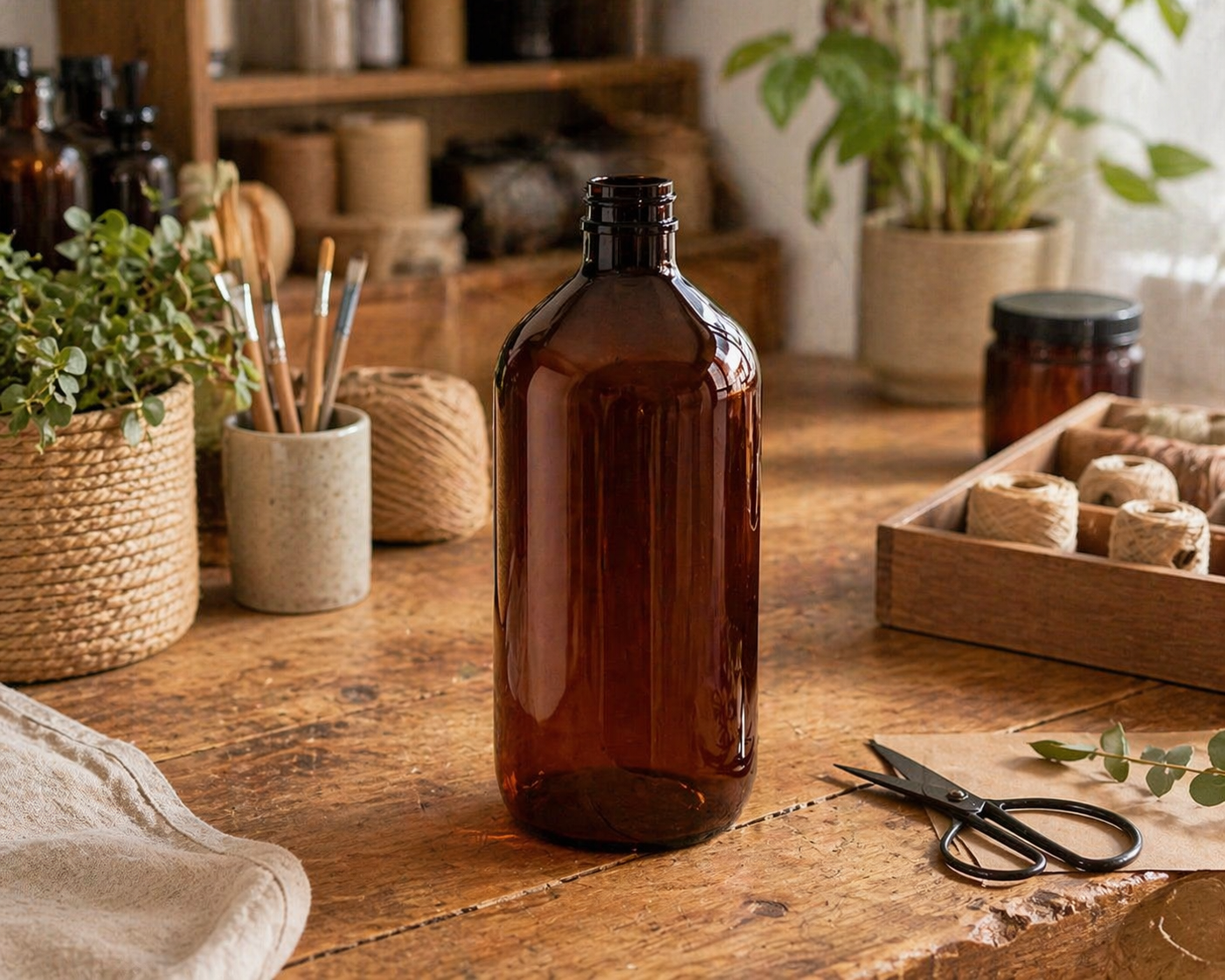 Veral PET Boston Bottle