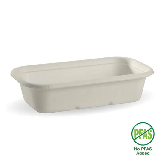White Plant Fibre Takeaway Base 1000ml