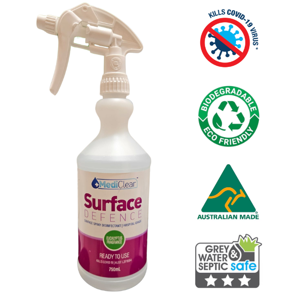 Mediclear Surface Defence Surface Sanitiser & Cleaner
